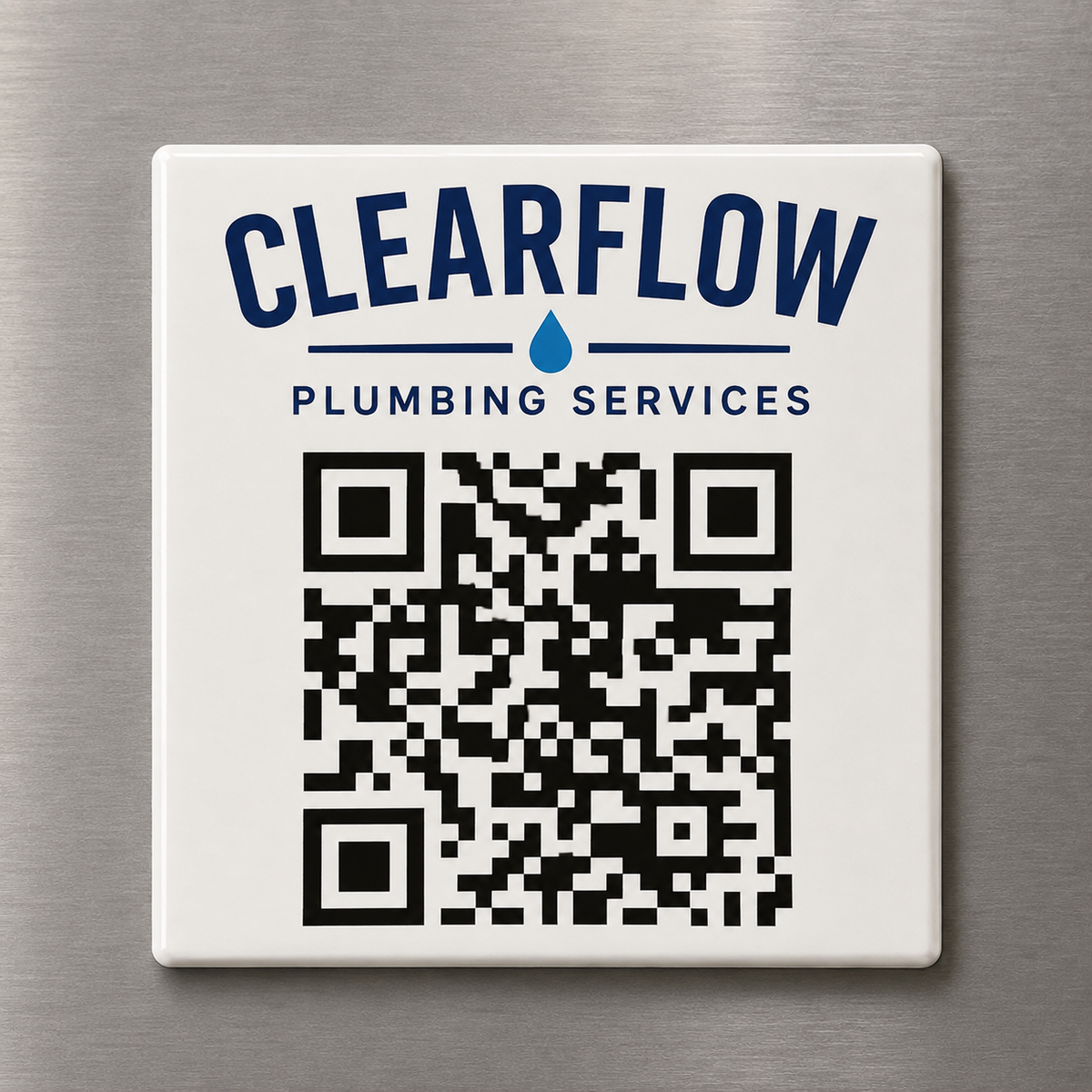 Personalised Business QR Code Magnets