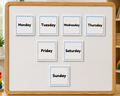 Little Learners Day Of The Week Magnets