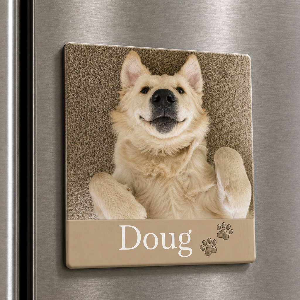 Personalised Pet Photo Magnet