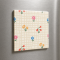 Colourful Wildflower Gingham