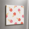 Pink and Coral Ice Cream