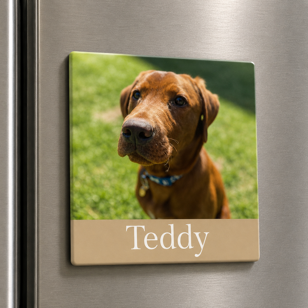 Personalised Pet Photo Magnet