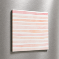 Blush Pink Watercolour Stripe