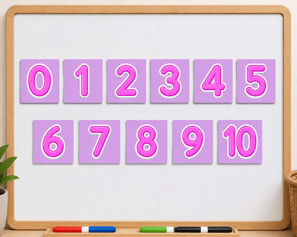 Little Learners Number Magnets
