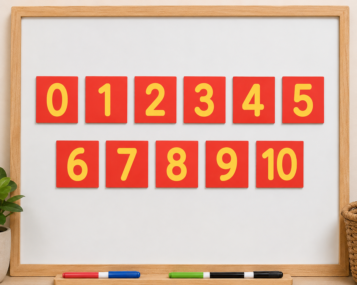 Little Learners Number Magnets